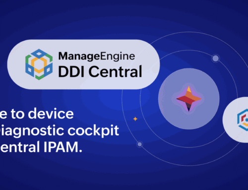 DDI Central + OpManager Plus: دیدی یکپارچه نسبت به منابع شبکه